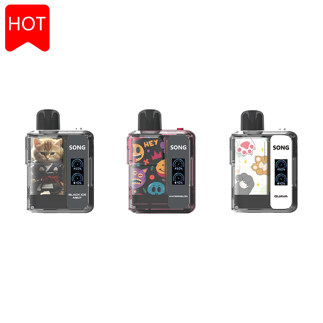 SONG崧A29娱乐系列16000口一次性电子烟,TFT屏幕电量/火力/动画