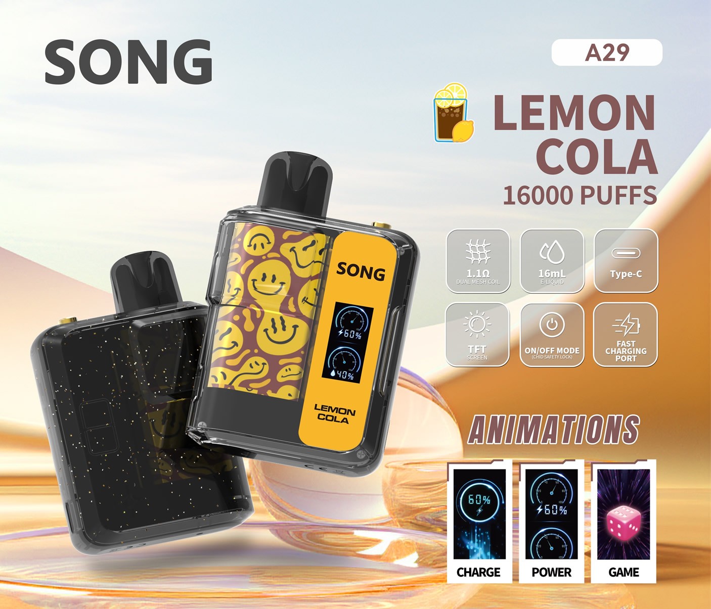 SONG崧A29柠檬可乐