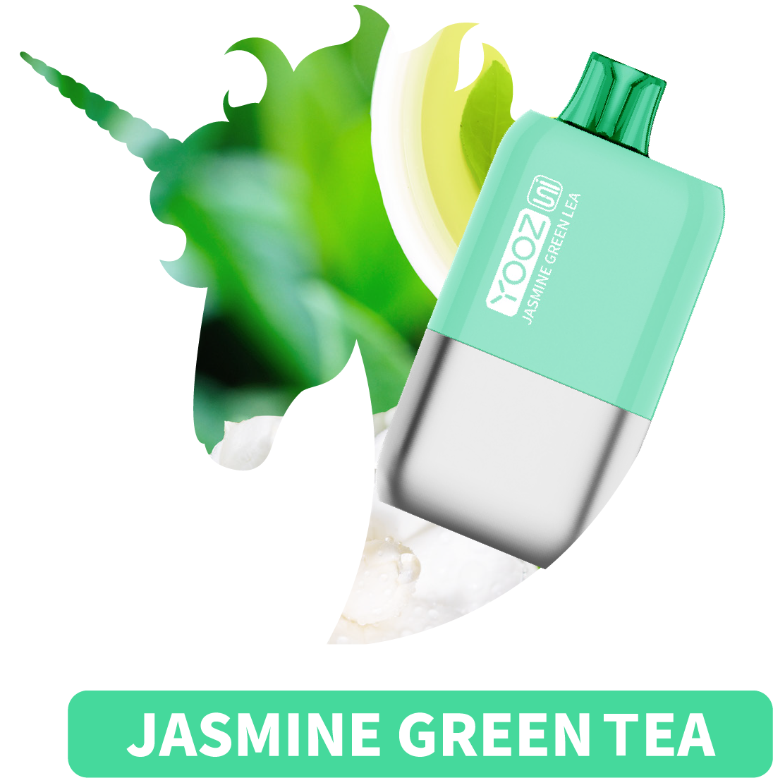 柚子独角兽10000茉莉绿茶