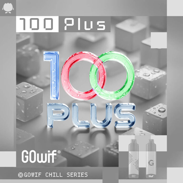 GOWIF高维一次性电子烟100plus