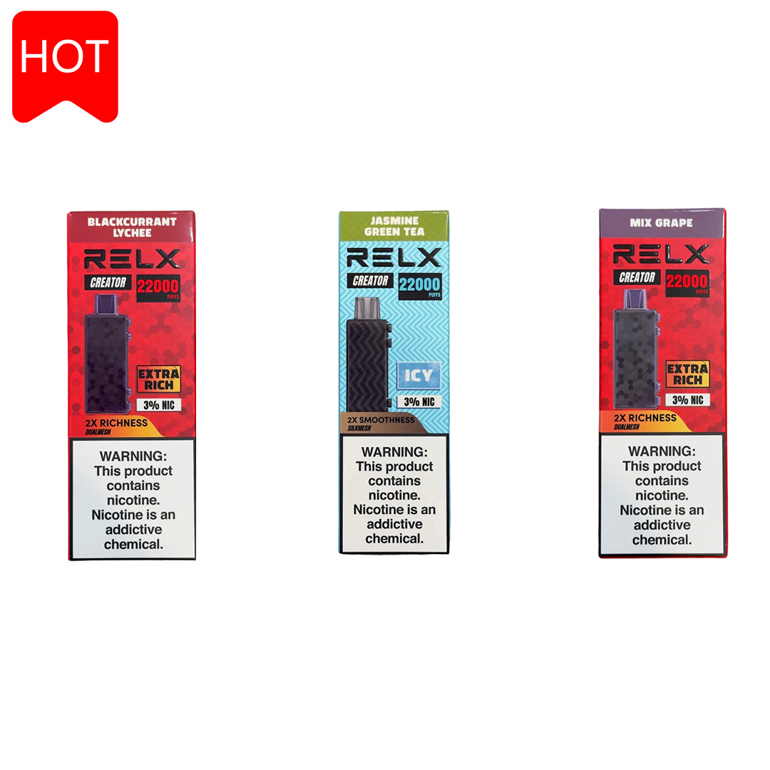 悦刻积木二代 RELX Creator 22000口套装,12-22W功率调节