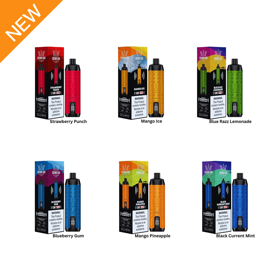 阿尔法赫AL FAKEHER 12000口电子烟-20ml大容量-模拟水烟声波-油量电量显示