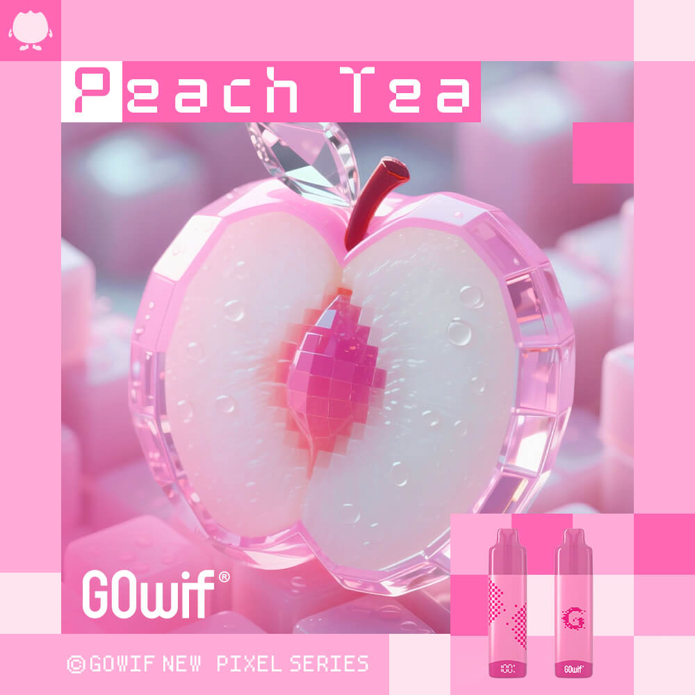 GOWIF高维一次性电子烟桃茶